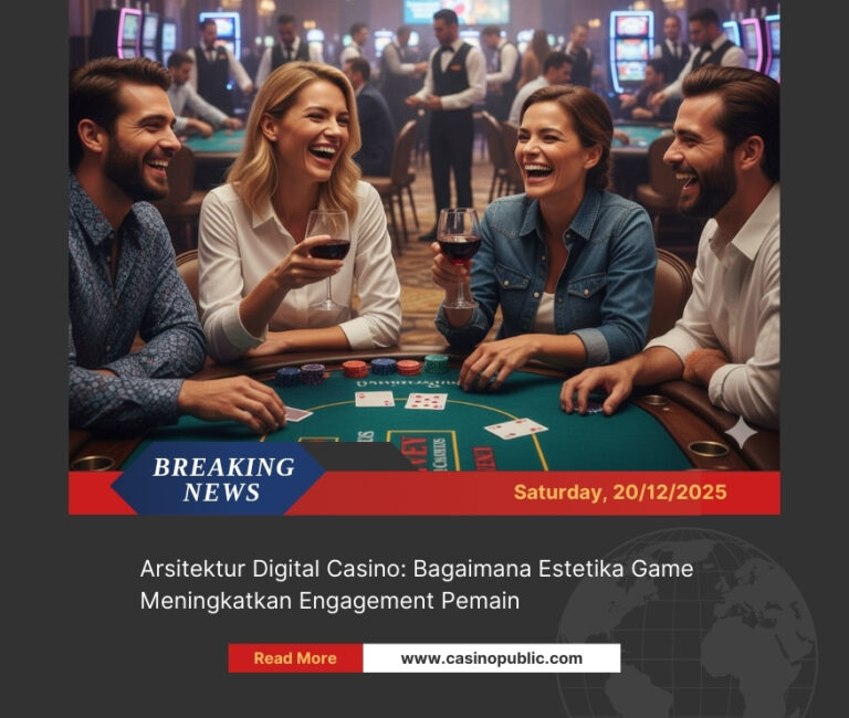 Arsitektur Digital Casino: Bagaimana Estetika Game Meningkatkan Engagement Pemain